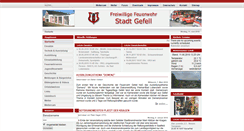Desktop Screenshot of feuerwehr-gefell.de